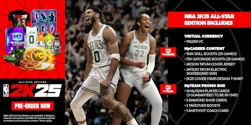 NBA 2K25 All-Star Edition pre-order details and bonuses