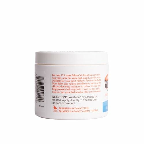Palmer's Cocoa Butter Fragrance Free All Over Relief Balm product container