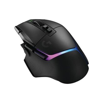 Wireless gaming mouse with RGB lighting